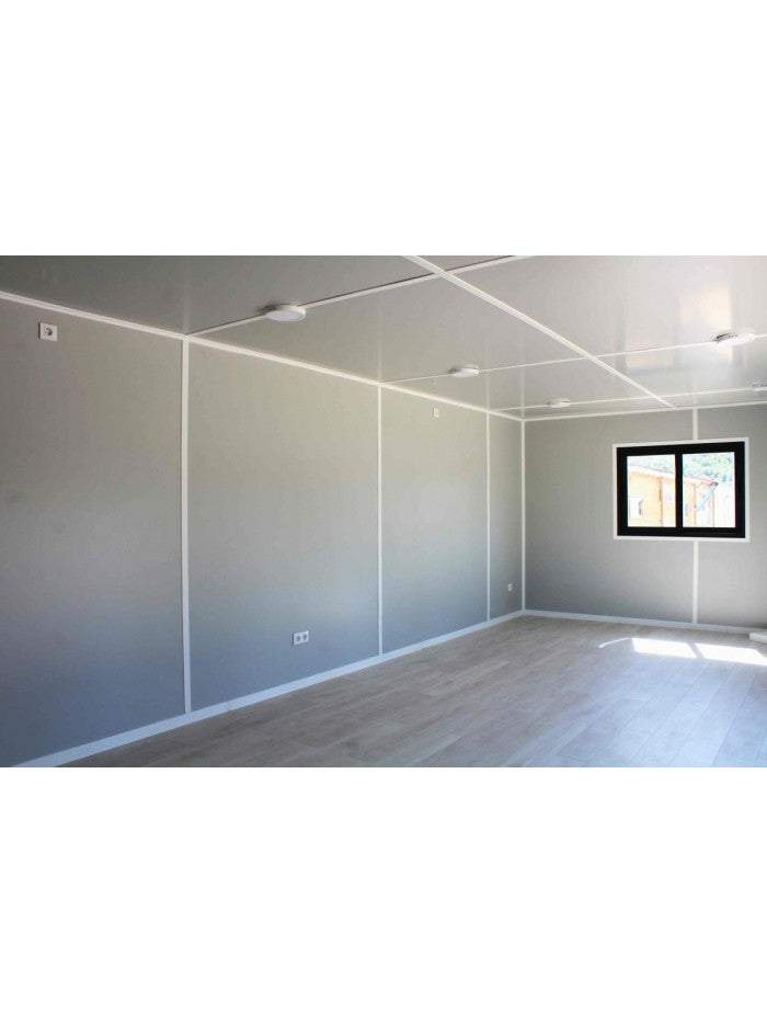 Nuevo pabellón de edificio prefabricado de planta abierta