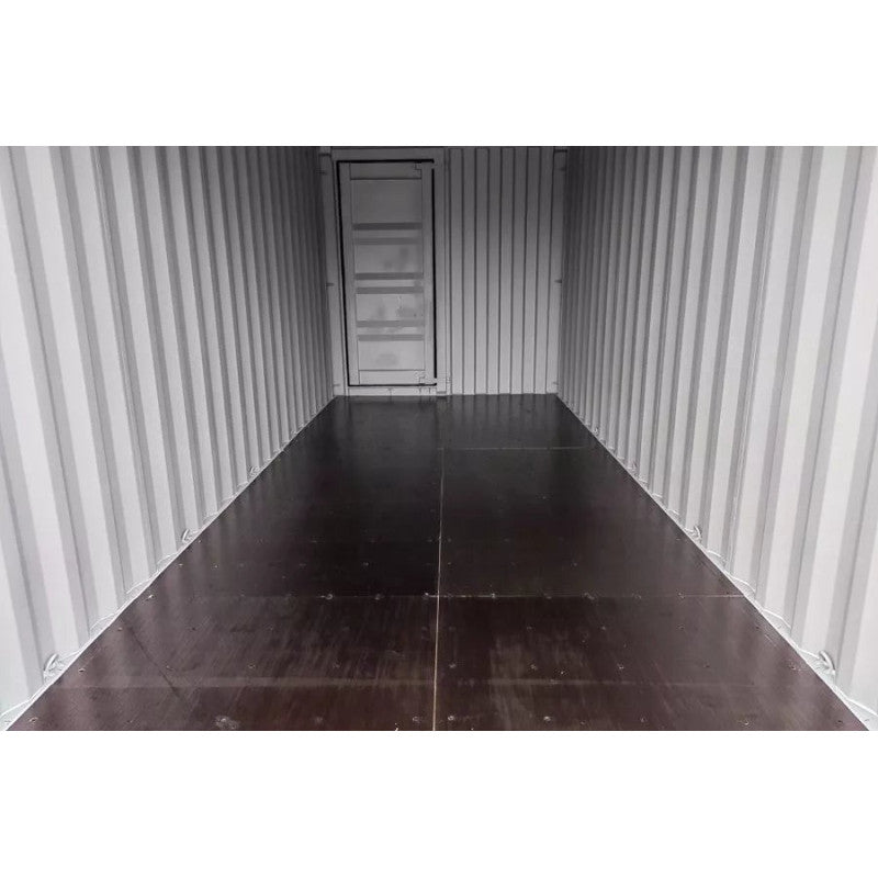 Contenedor de 20 pies con tres puertas