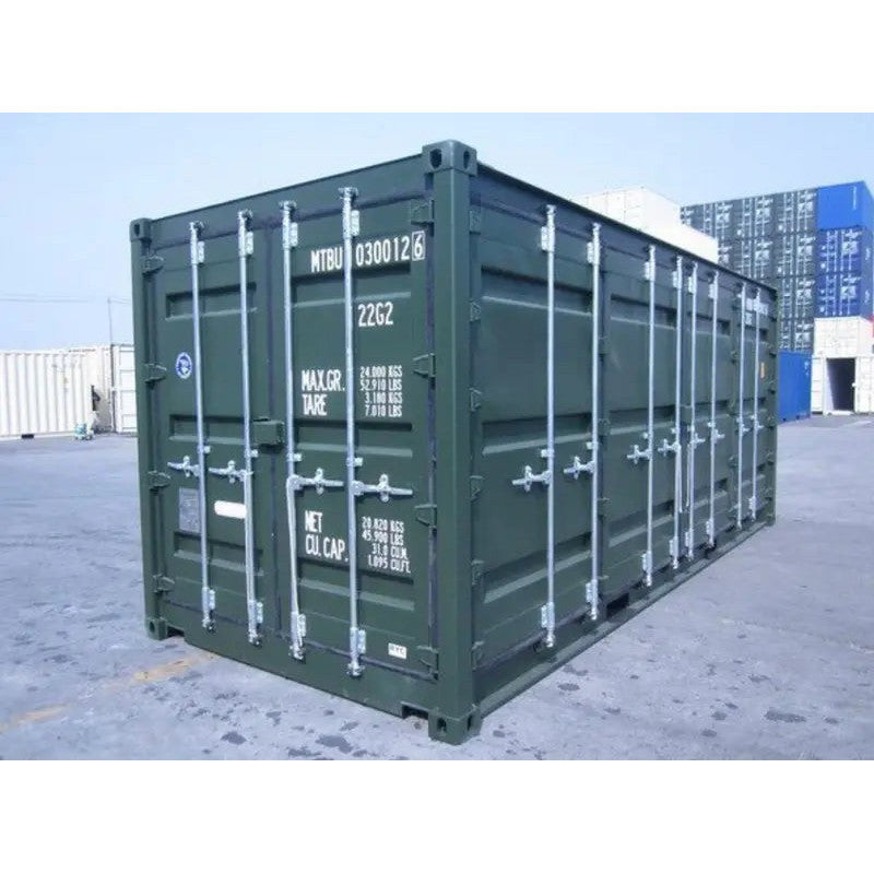 Contenedor de transporte HC de 20 pies con puertas laterales